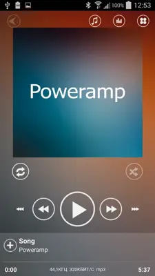 Poweramp Sphere android App screenshot 4